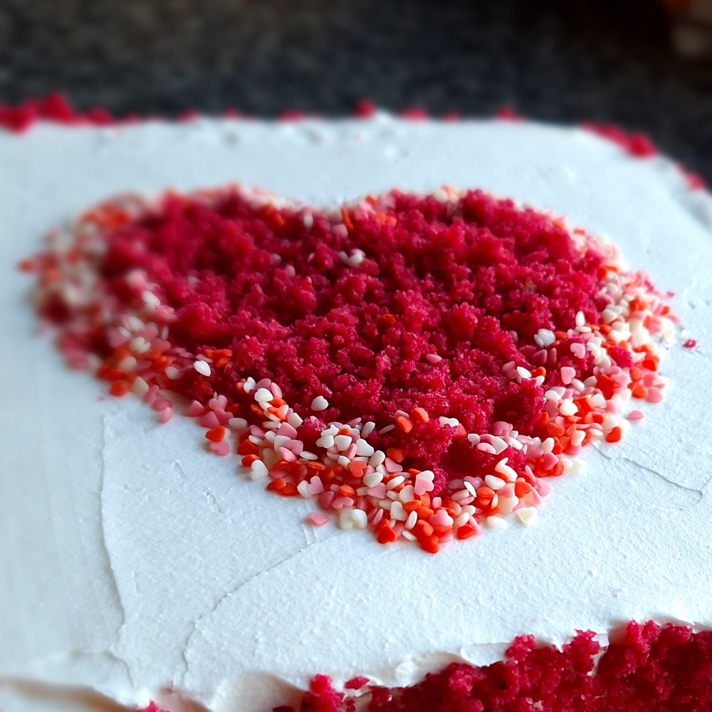 Valentinstagstorte – ein komplettes Set zum Backen einer Torte