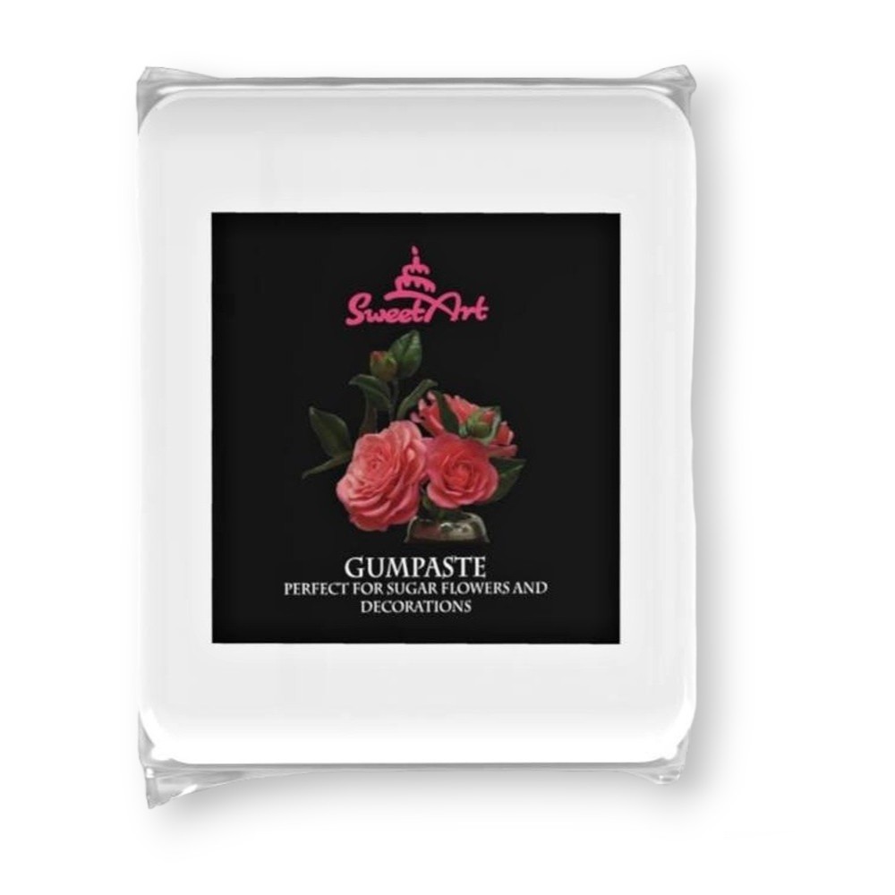 SweetArt Gum Paste White - weiß - Vanille - 500g