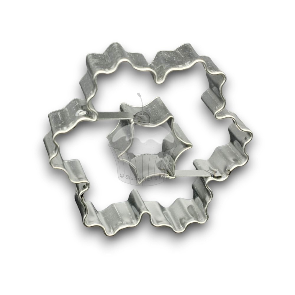 Cookie Cutter - Serrated flower + star