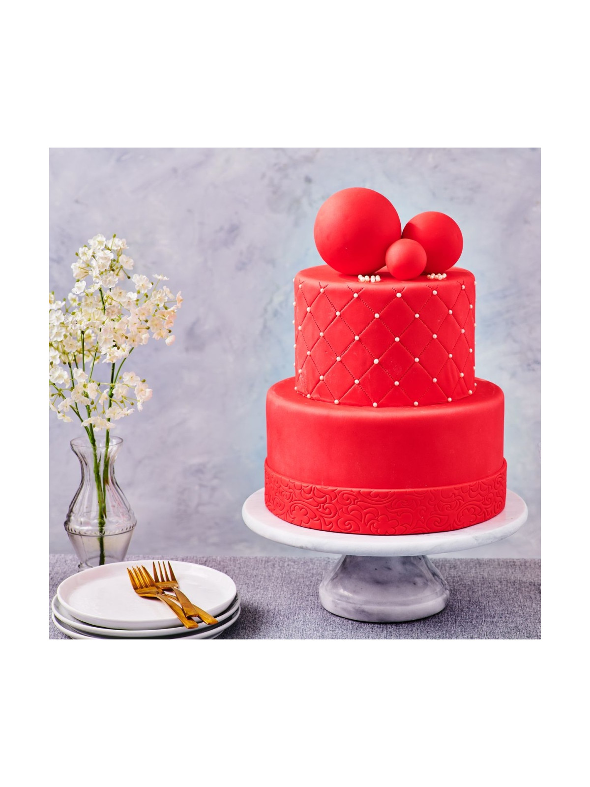 FunCakes covering paste 500g - Ausrollfondant - Rot