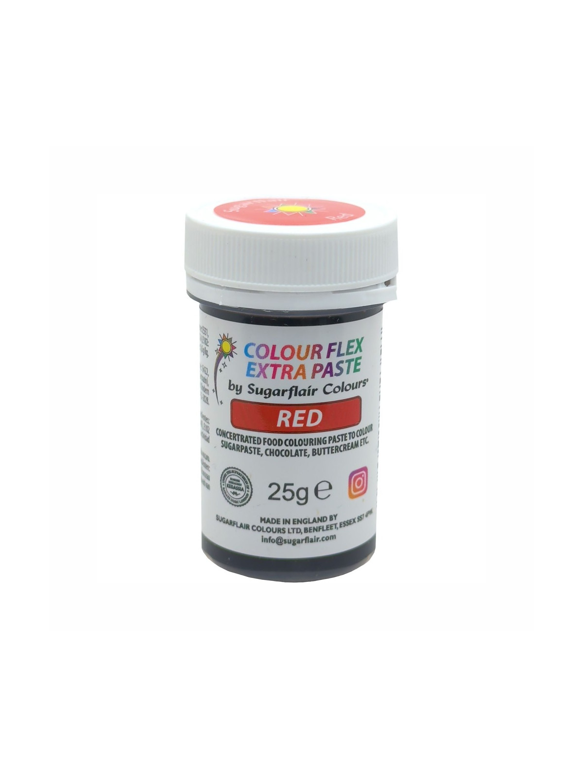 Sugarflair Colourflex EXTRA Paste Red