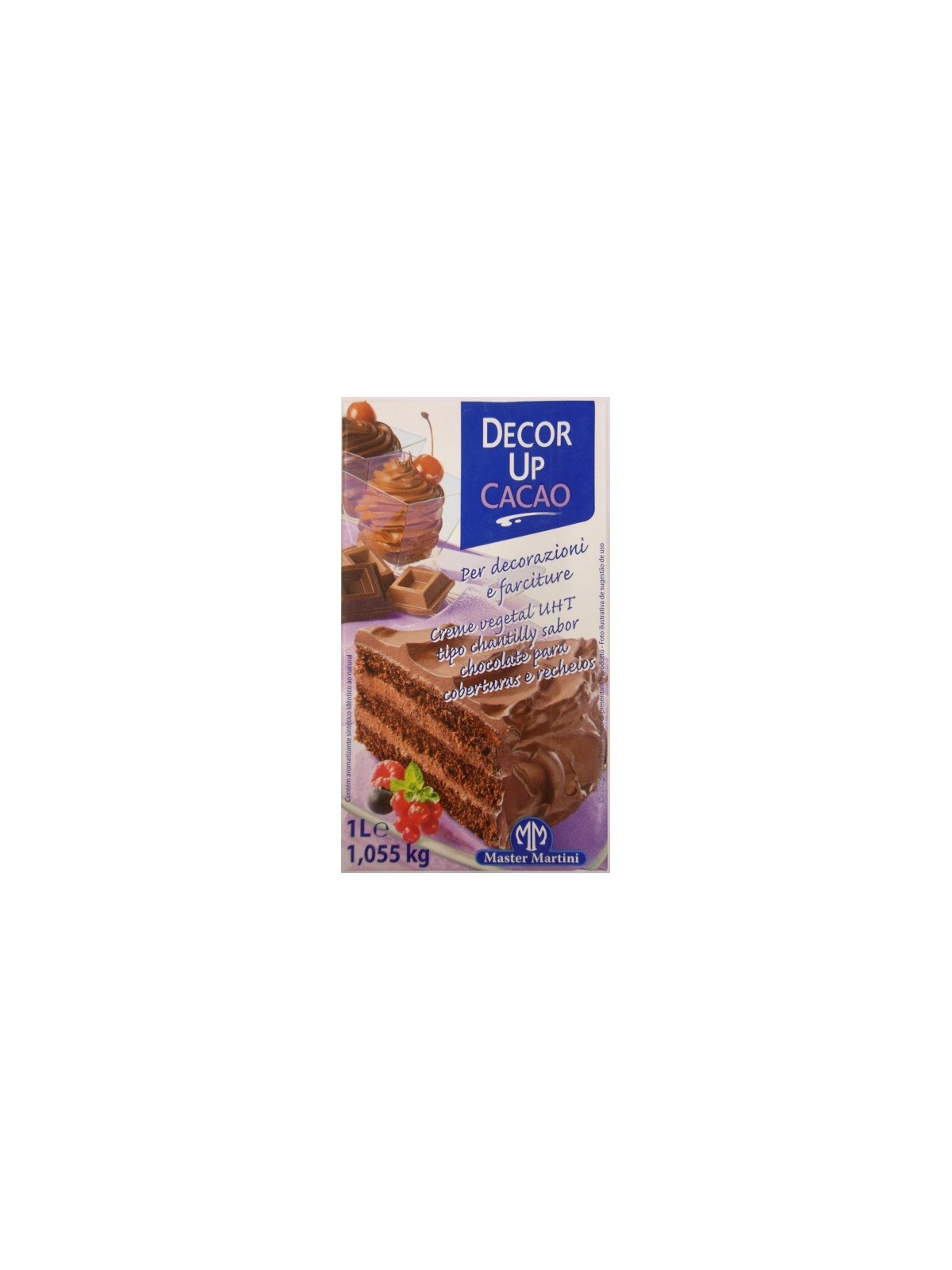 RABATT: Decor Up Cioccolato - Pariser Sahne 27% - 1l