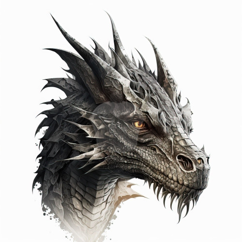 Jedlý papír "Dragon" A4