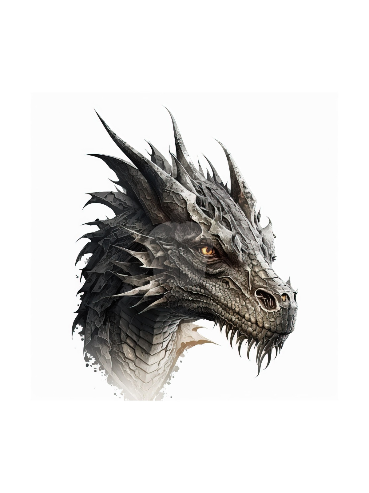 Jedlý papír "Dragon" A4