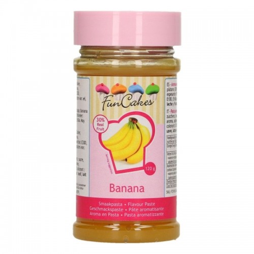 RABATT: FunCakes Aroma-Paste - Banane - 120g