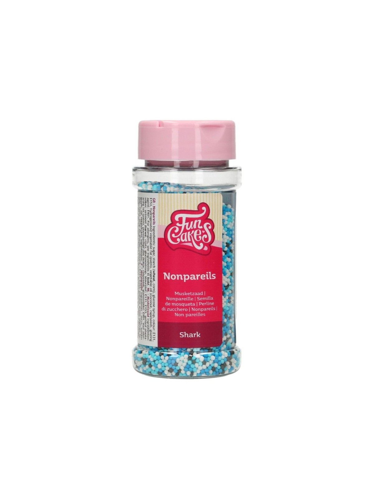 DISCOUNT: FunCakes Sugar Pearls - shark mix - 80g