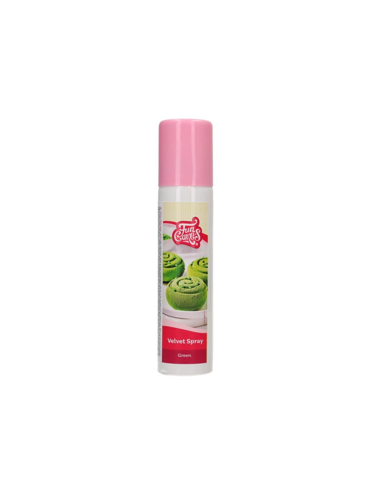 FunCakes Samteffektspray - Grün 100 ml