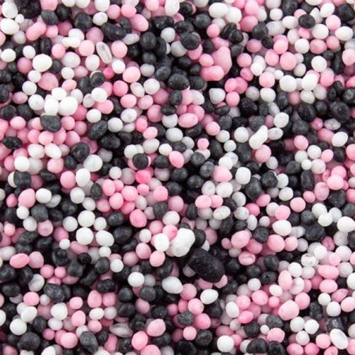 Nonpareils - rosa/weiß/schwarz - 50g