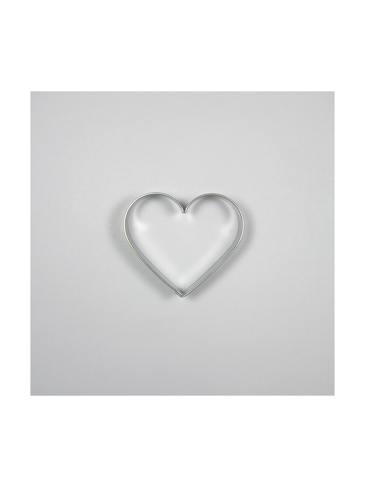 Stainless steel cutter - heart 5,5cm