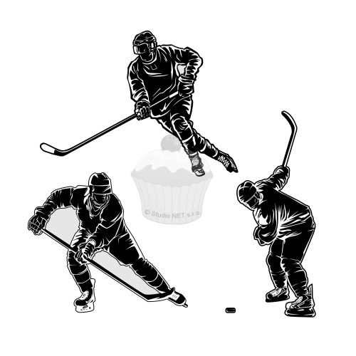 Essbares Papier "Hockey 22" - A4