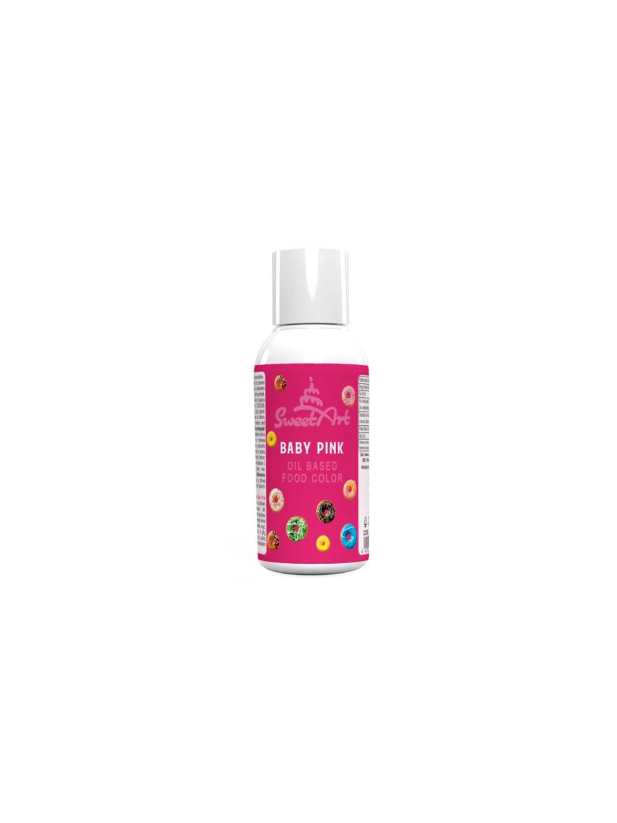 SweetArt - barva do čokolády tekutá Baby Pink - růžová 50g