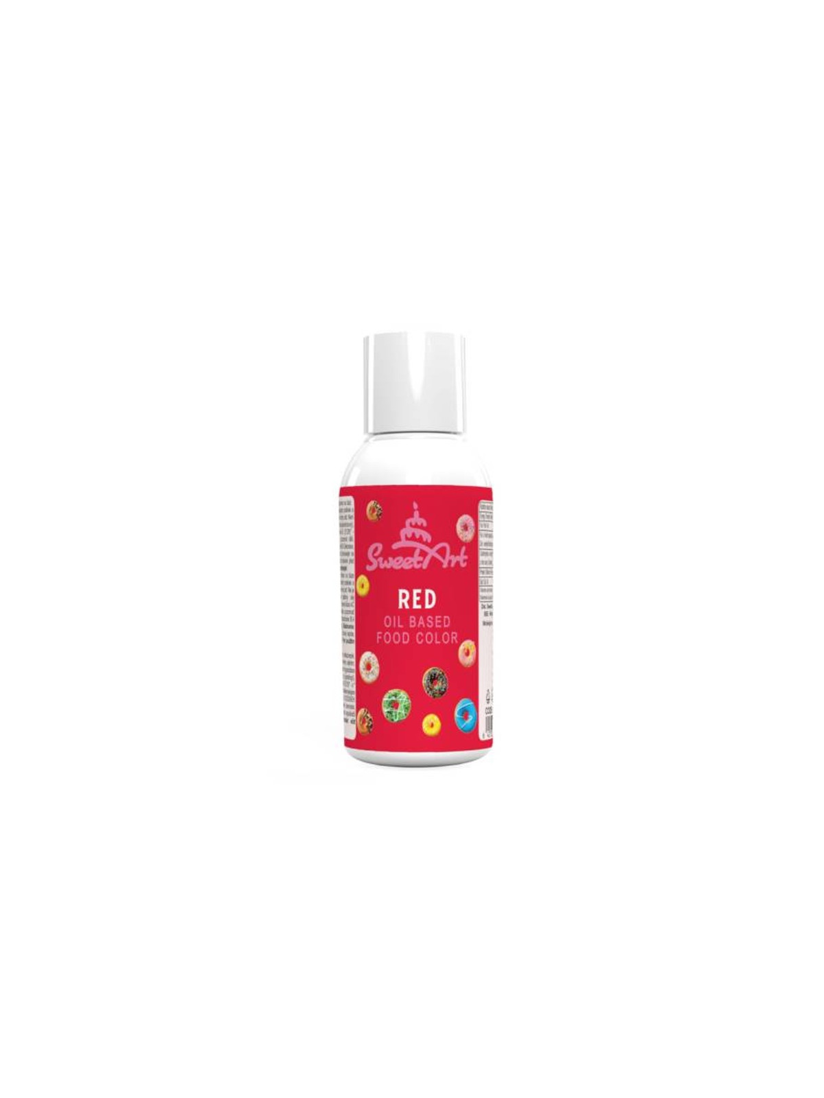 SweetArt - barva do čokolády tekutá Red - červená 50g