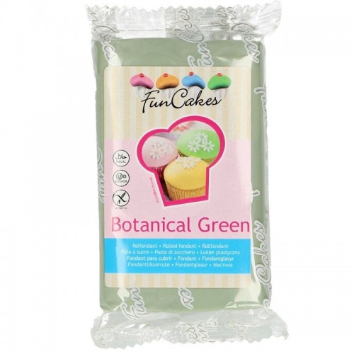 RABATT: FunCakes Fondant  Botanical Green  -250g-