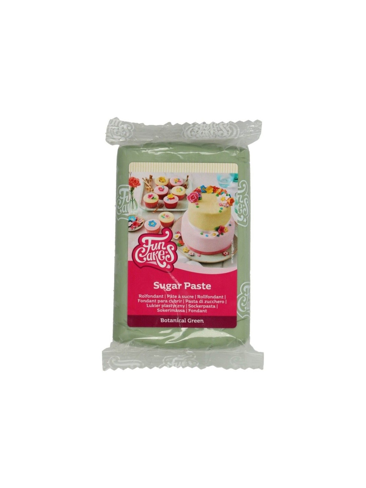 DISCOUNT: FunCakes Fondant Botanical Green -250g