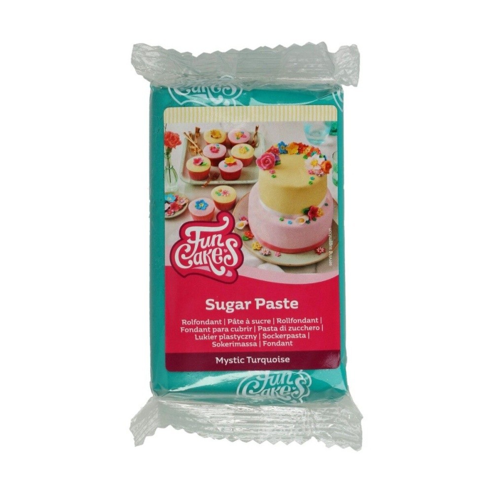 DISCOUNT: FunCakes Fondant Mystic Turquoise -250g