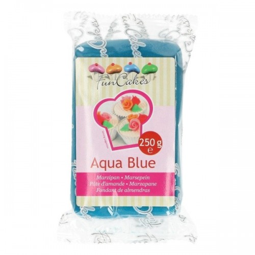 DISCOUNT: FunCakes Marzipan Aqua Blue - 250g