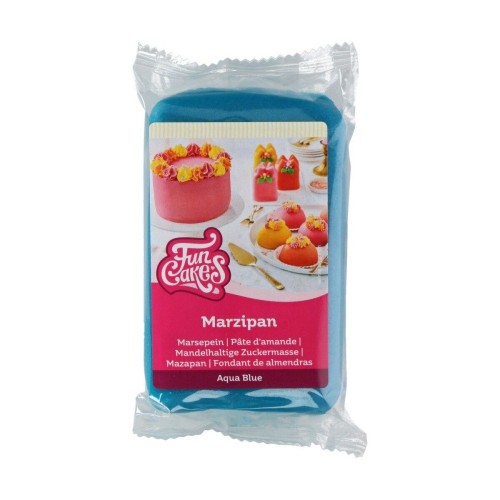 SLEVA: FunCakes Marcipán Aqua Blue - modrý - 250g