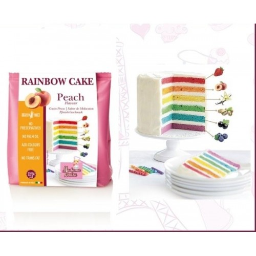 SLEVA: Madame Loulou - Rainbow Cake - Broskev- 100g