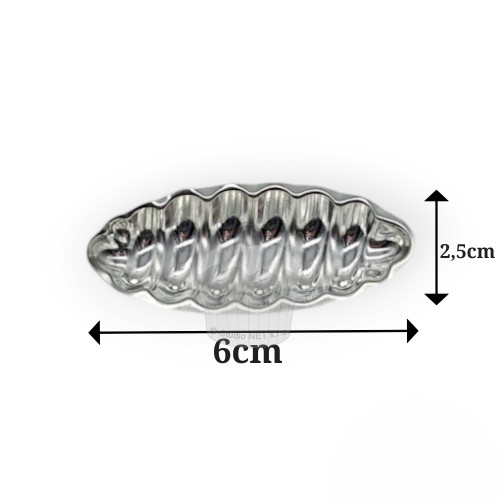 Baking mold -  croissant 30 pcs