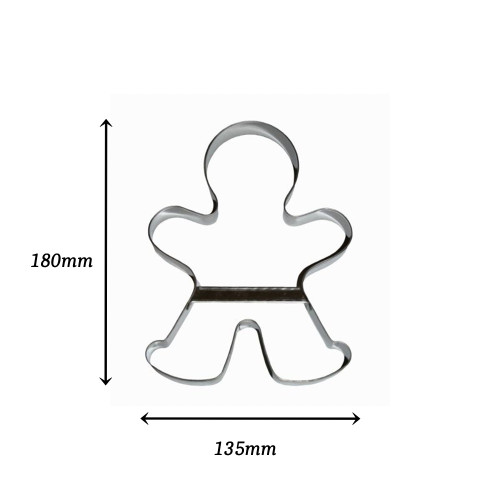 Gingerbread cookie cutter - Mr. Gingerbread 18cm