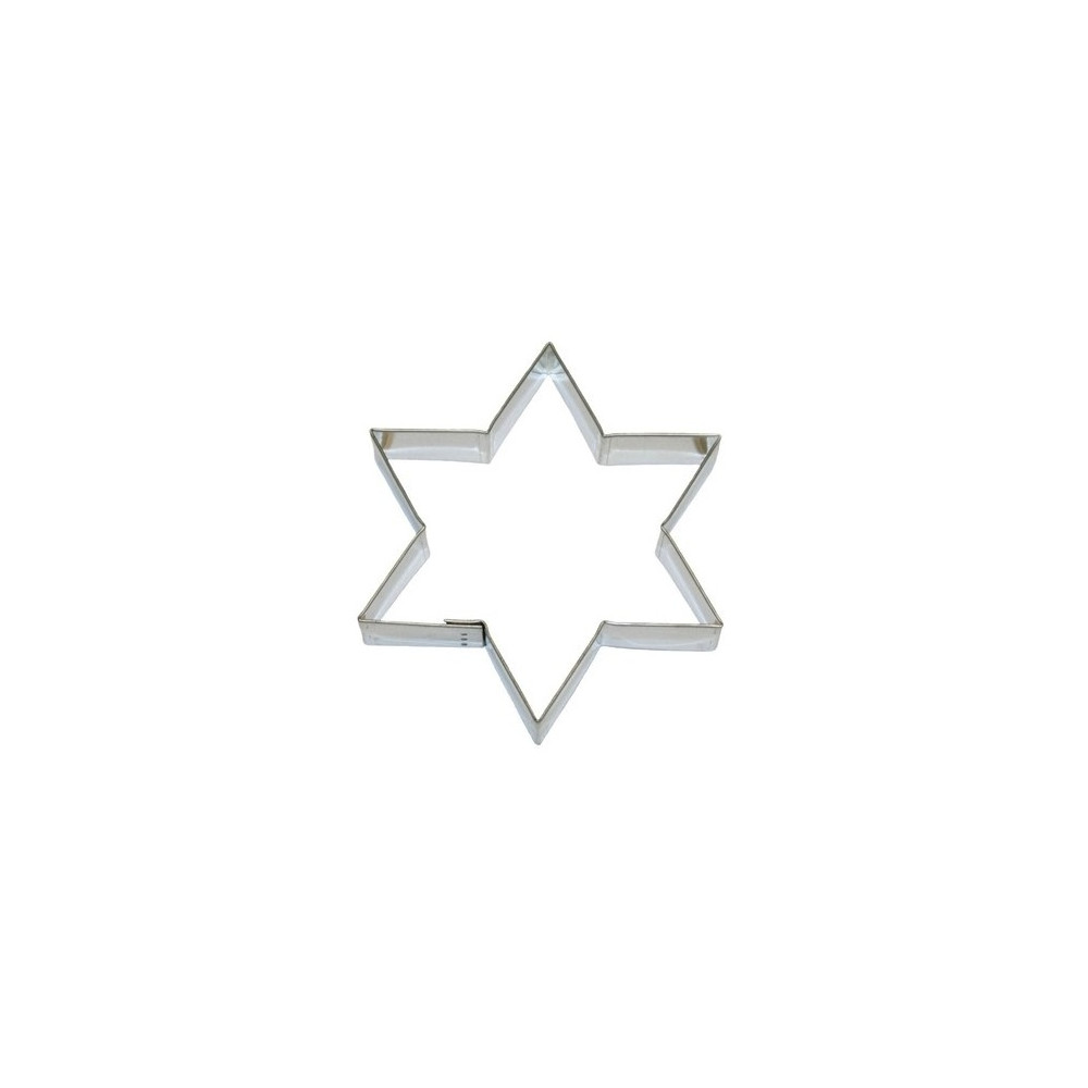 Cookie cutter - 6-pointed star - 12,7cm