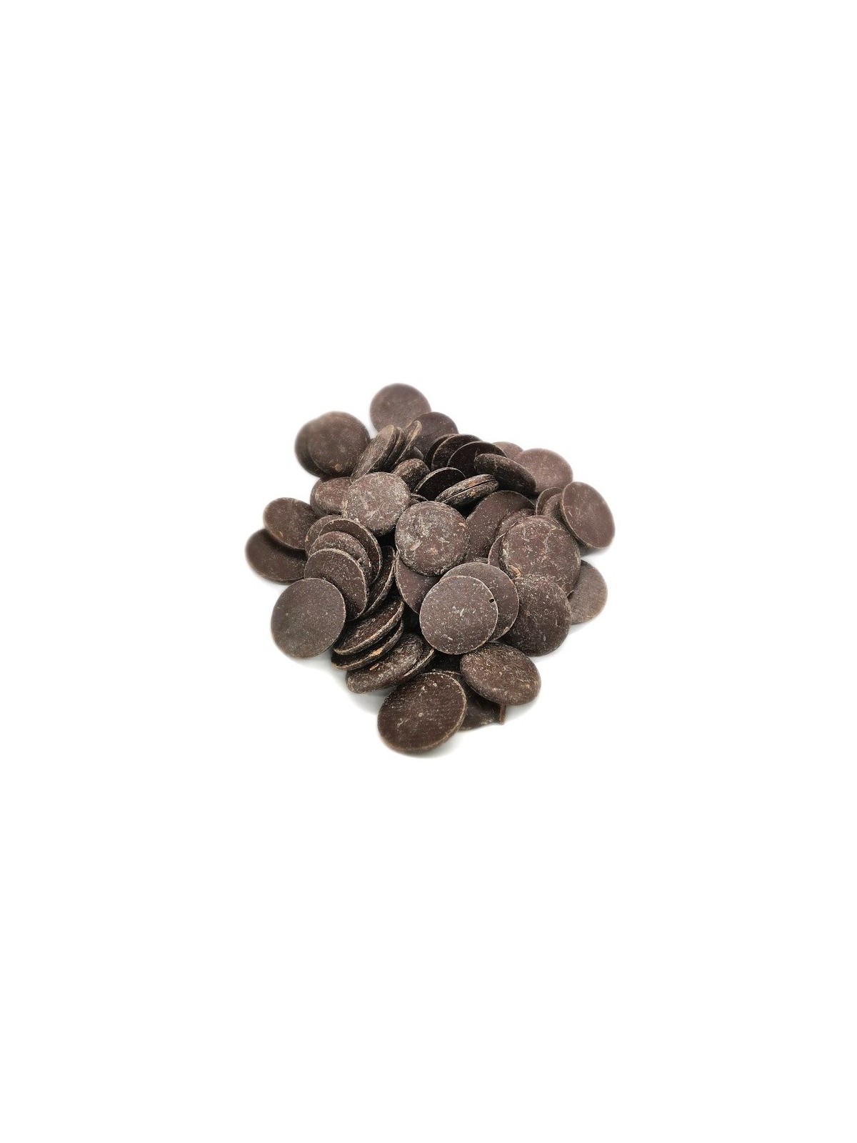 Bitter chocolate 70% pieces - dark discs - 250g