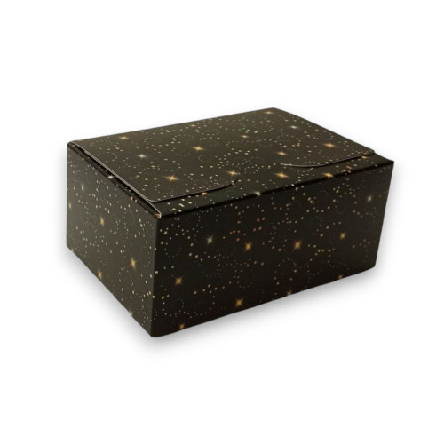 Cookie box / gift box - melting stars - 16 x 11 x 5 cm