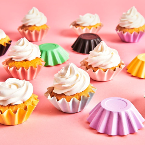 FunCakes Baking Cups massiv - pastellgrün - 48 Stk