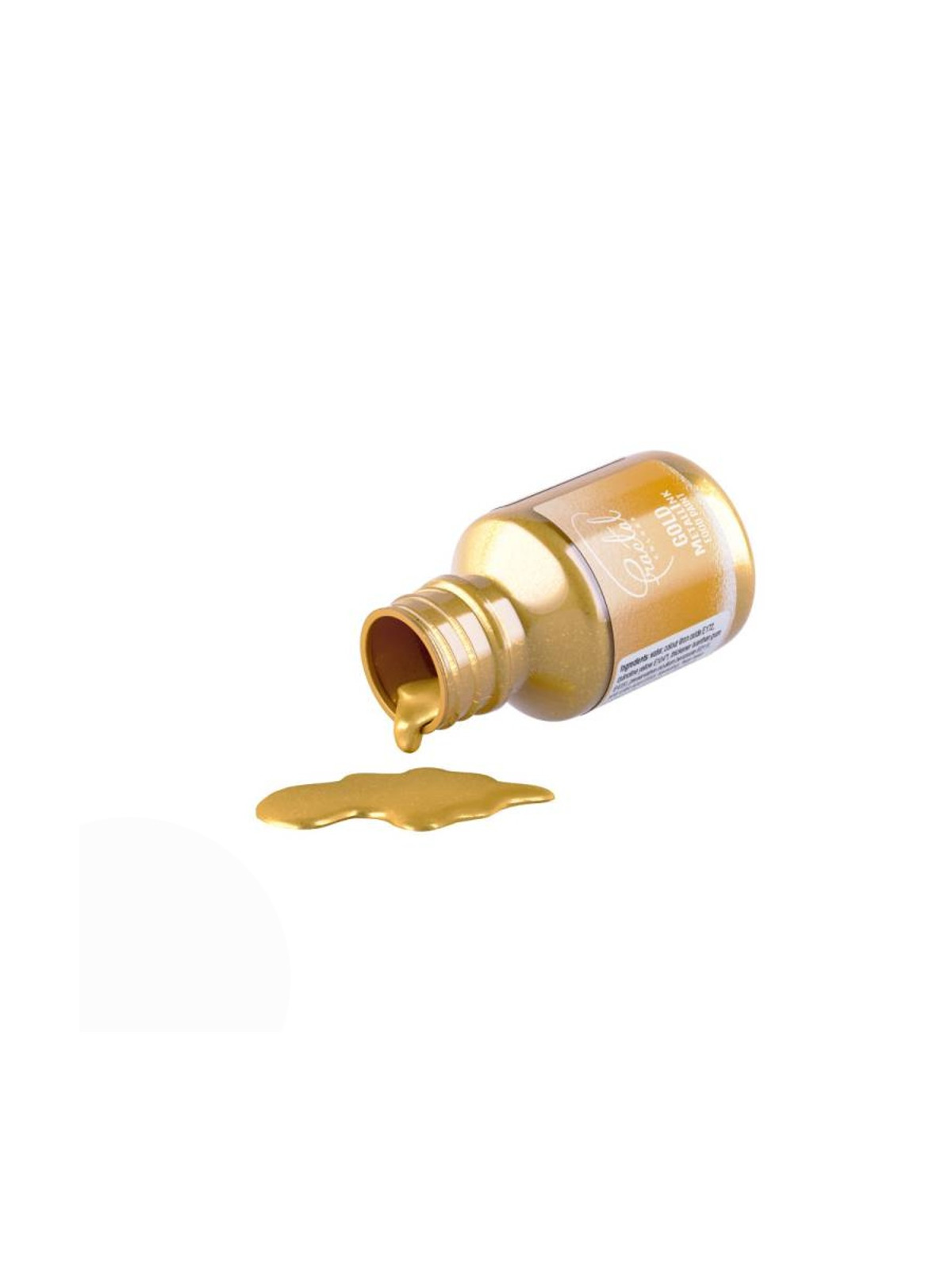 Perlfarbe Flüssiges Fraktal - Farbe - Gold 30ml