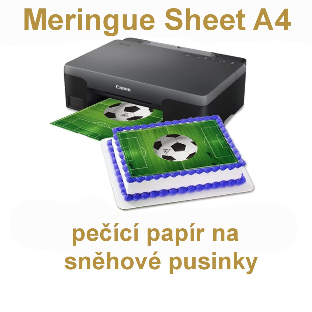 Meringue Sheets A4 pečící papír na sněhové pusinky