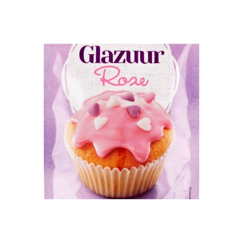 Dr. Oetker Rosa Glasur - 125g