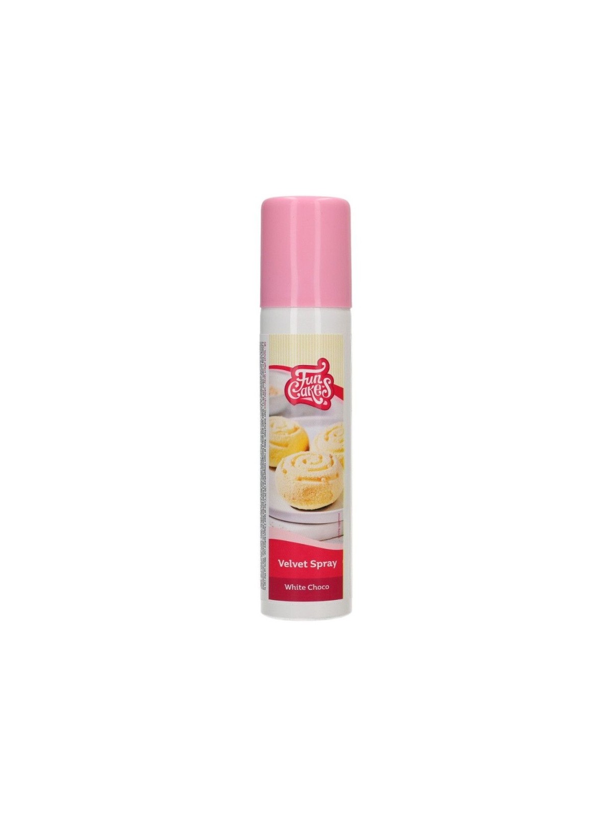 SLEVA: FunCakes Sametový efekt sprej  - bílá čokoláda 100ml