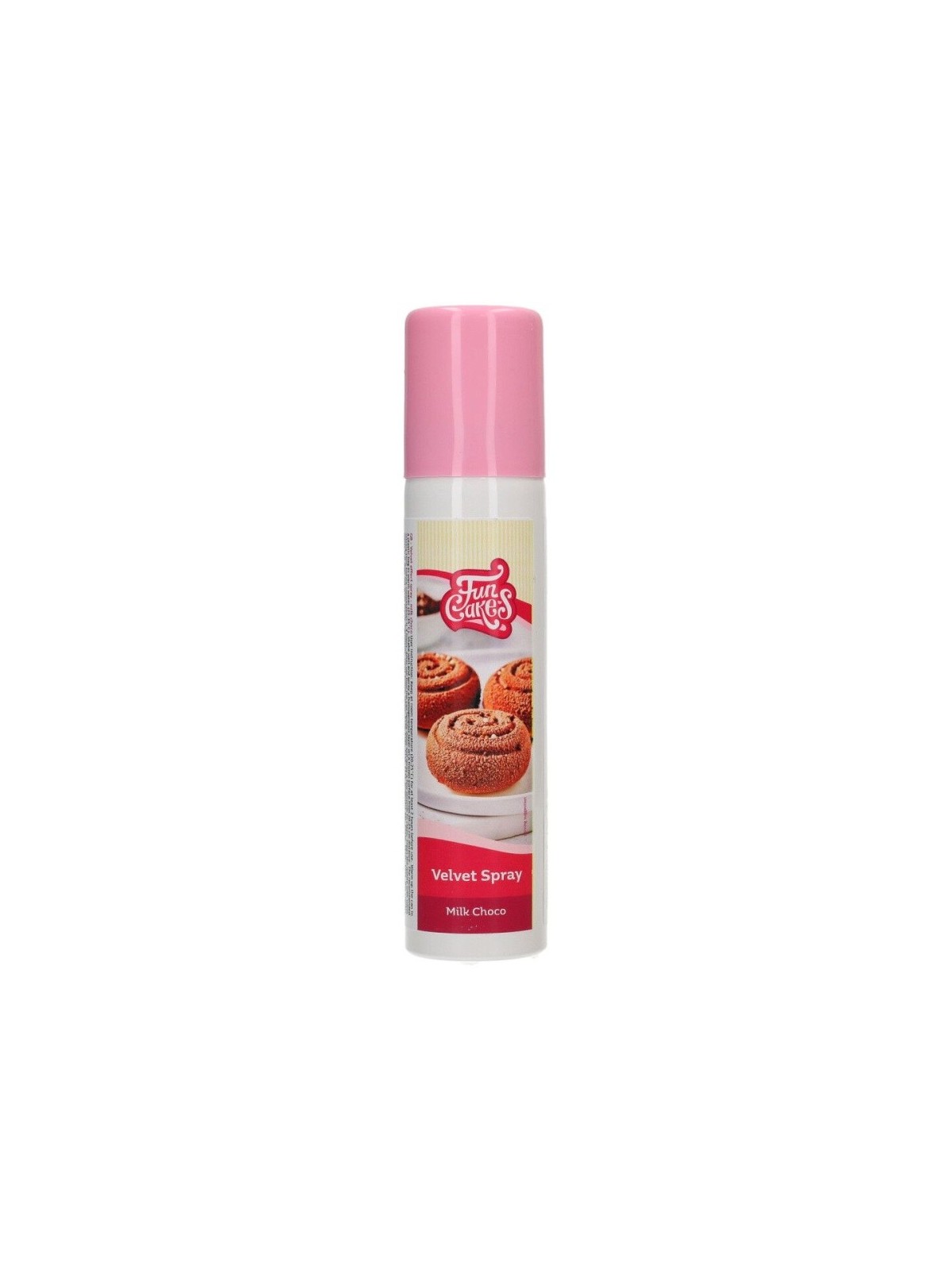 RABATT: FunCakes Samt-Effekt Spray Milk Choco - Milchschokolade 100 ml.