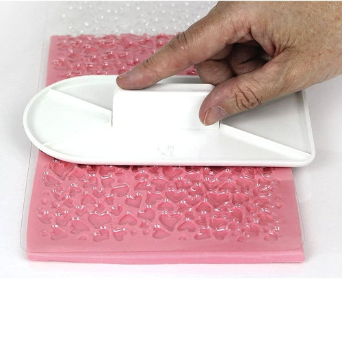 PME impression mat - Otiskovací podložka Mini Heart - mini srdíčka