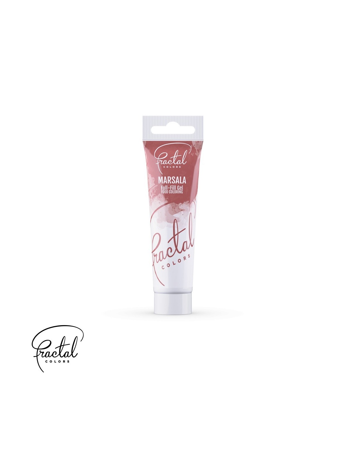 RABATT: Fraktal - Gel-Farbe - Marsala - 30g