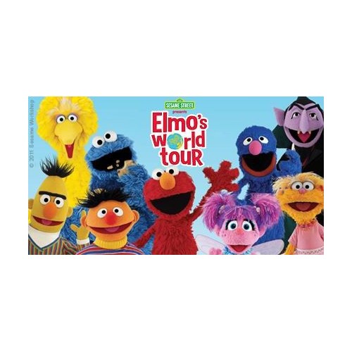 Elmo's World 4er Set - Ausstecher mit Auswerfer und Prägung 