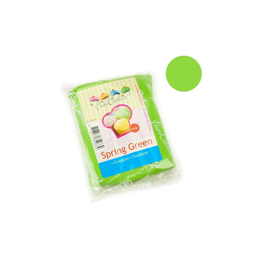 FunCakes Rollfondant Spring Green - grün - 250g