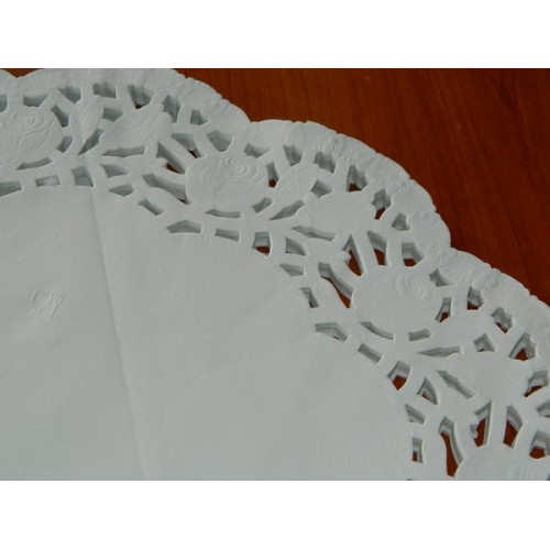 Papírové krajky pod dort 40cm - 10ks