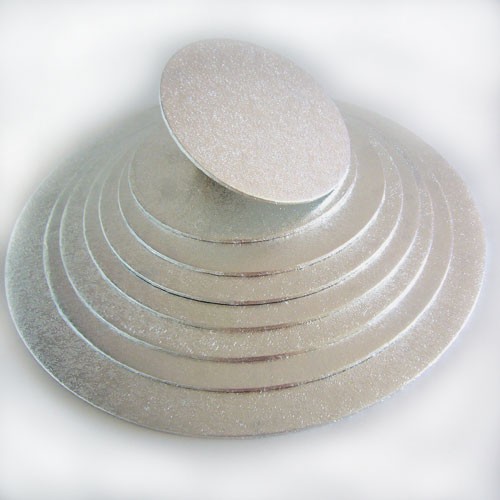 FunCakes Tortenplatten silber Rund  15cm/4mm