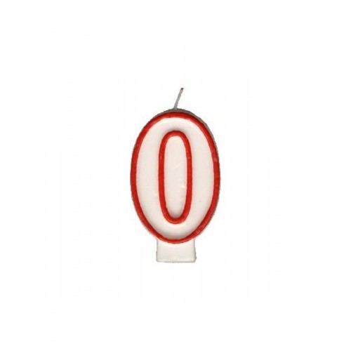 Party Numeral candle - 0 