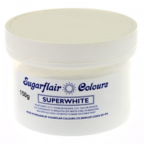 Sugarflair - superwhite - XXL Powder Whitener - 150g