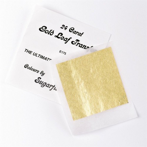 Sugarflair Gold Leaf Transfer - 24 Carat