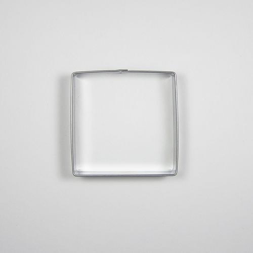 Stainless steel cookie cutter - square 3.9cm