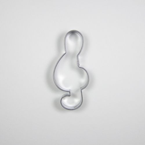 Stainless steel cookie cutter - Treble clef