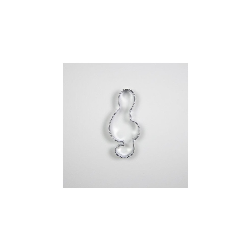 Stainless steel cookie cutter - Treble clef