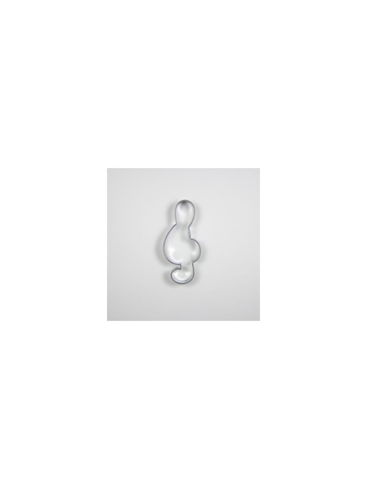 Stainless steel cookie cutter - Treble clef