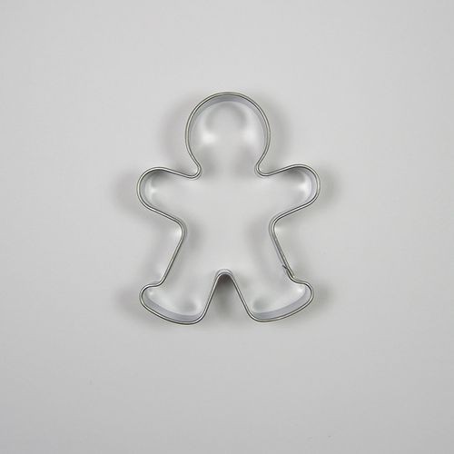 Stainless steel cutter - Gingerbread Man 6cm