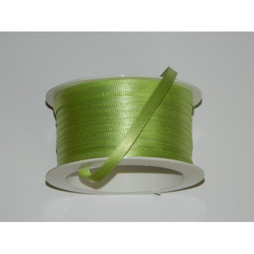 Atlas Ribbon - Lime Green 20m/5mm