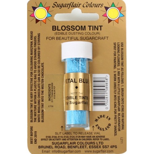 Sugarflair Dusting Colour  PETAL BLUE 7ml