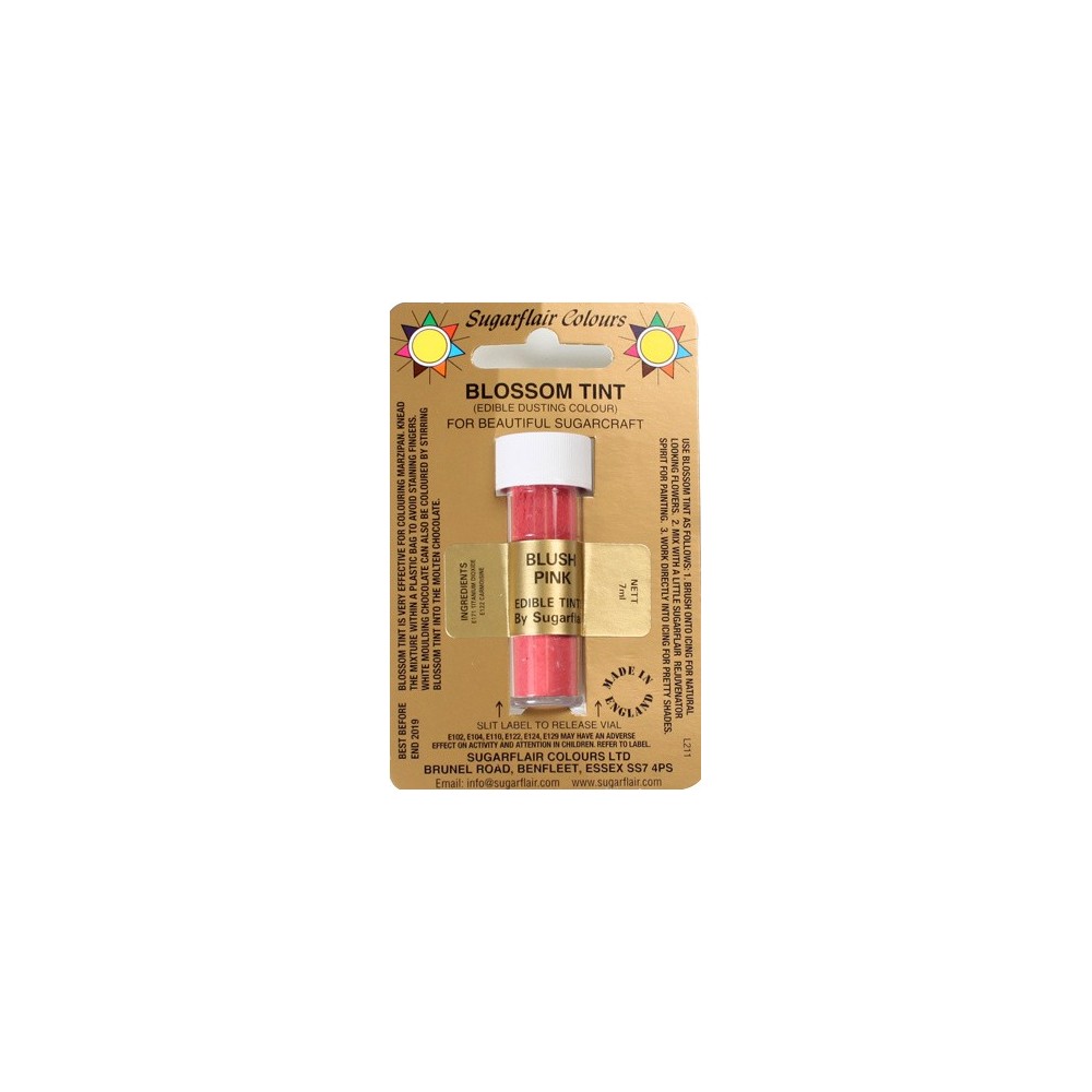 Sugarflair - dust color - pink - BLUSH PINK 7ml